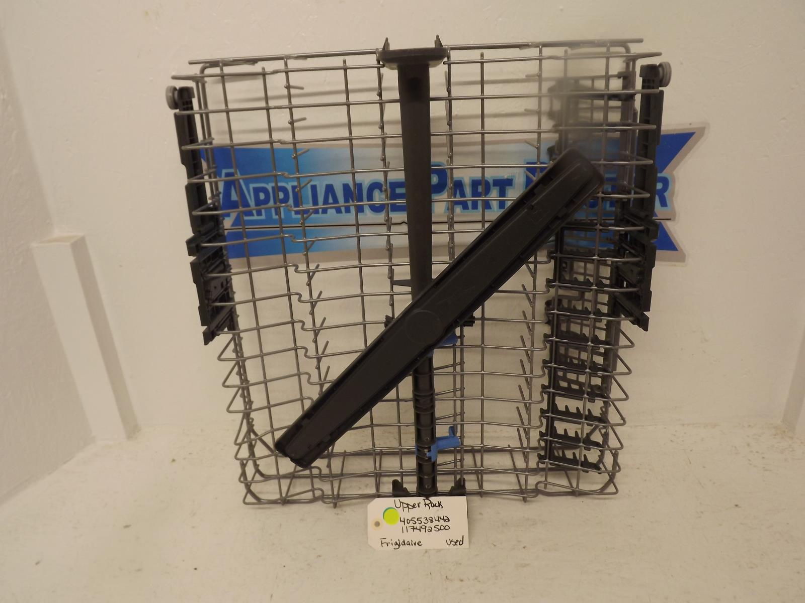 Frigidaire Dishwasher 405538442 117492500 Upper Rack Used Frigidaire Dishwasher 405538442 117492500 Upper Rack Used